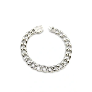 LitaeTrend Zincir Gurmet Bileklik - Gümüş