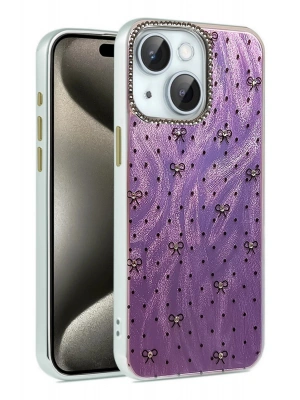 LitaeTrend iPhone 14 Kılıf Blade Aynalı Desenli Kapak - Desen 2