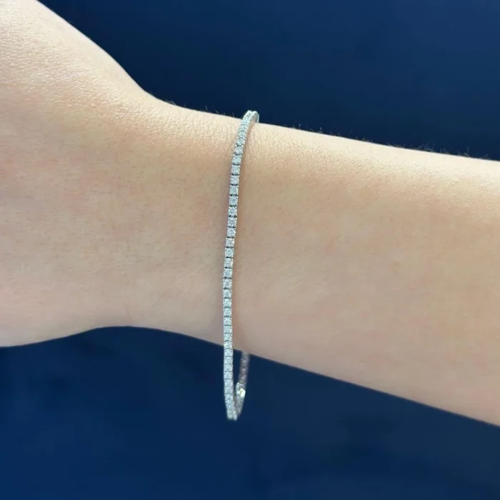 1.69 KARAT F RENK PIRLANTA SU YOLU BİLEKLİK