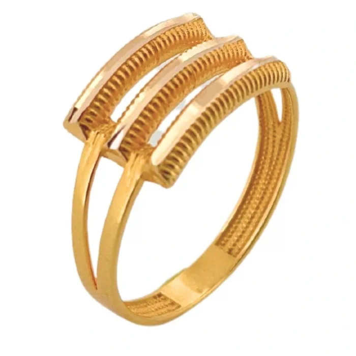 Ajda Kaburga 14 Ayar Altın Yüzük