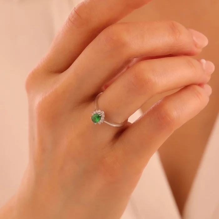 Damla Model 14 Ayar Altın Yüzük