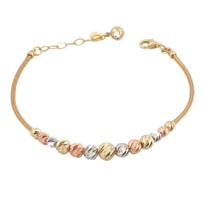 Dorika 14 Ayar Altın Bileklik