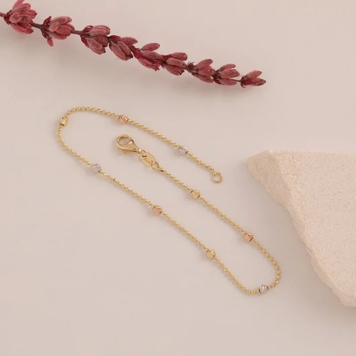 Dorika 14 Ayar Altın Bileklik