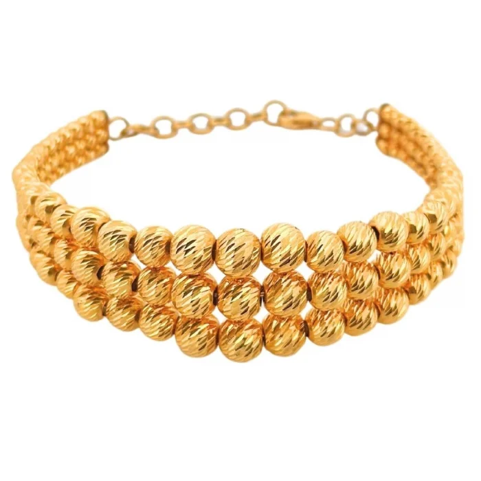 Dorika Toplu 14 Ayar Altın Kelepçe