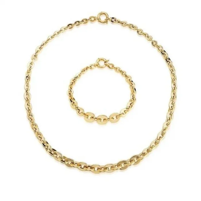 Efsane Tasarım Halka Köşeli Mini 14 Ayar Set