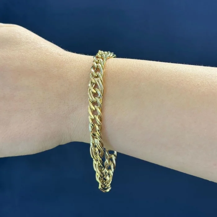 Hallow 14 Ayar Altın Bileklik