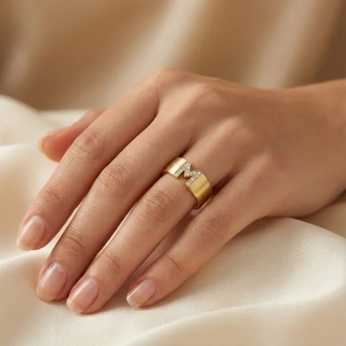 Harf Tasarım 14 Ayar Kolye