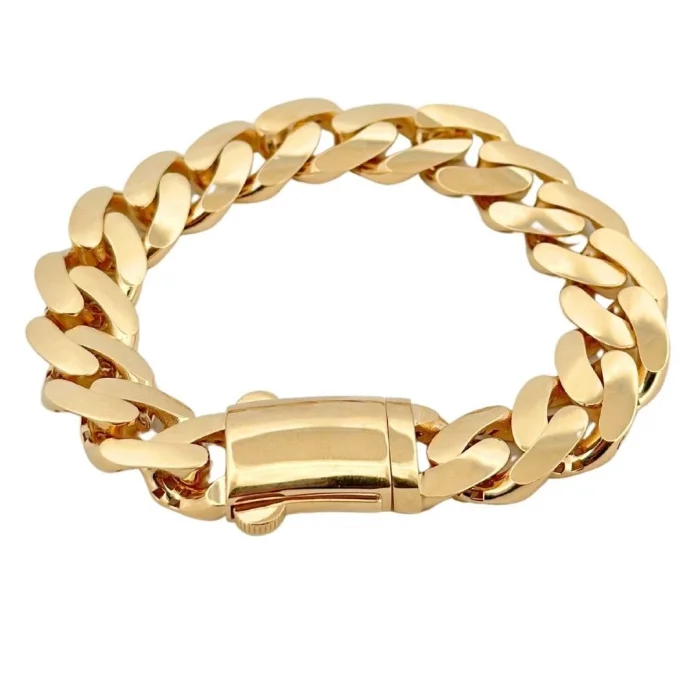 Klasik Gurmet 14 Ayar Altın Bileklik