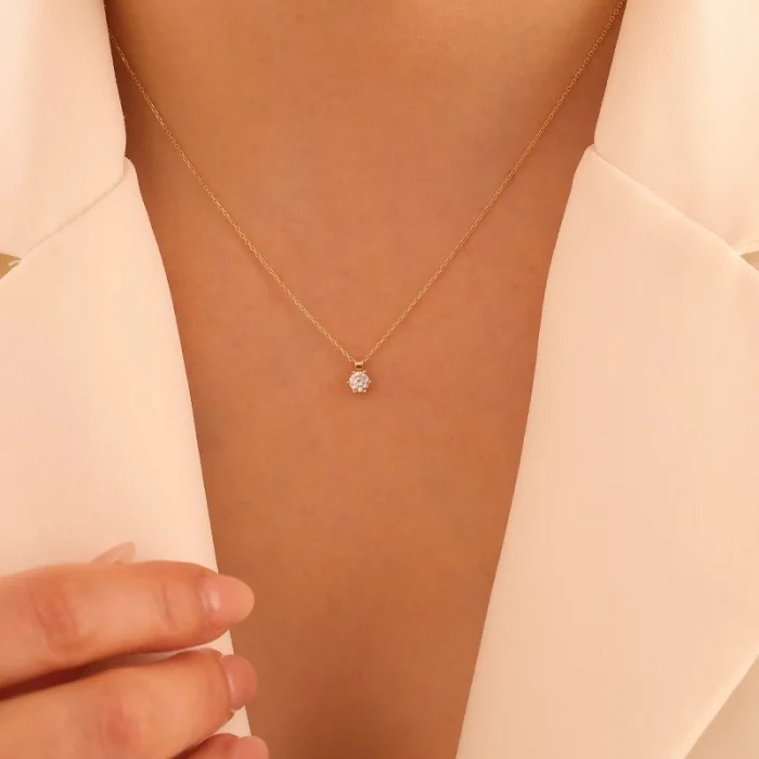 Tektaş 14 Ayar Altın Kolye