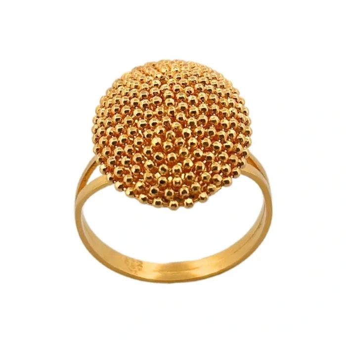 Mantar Model 14 Ayar Altın Yüzük