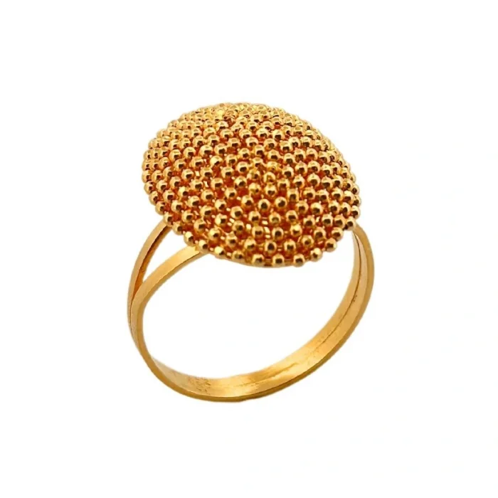 Mantar Model 14 Ayar Altın Yüzük