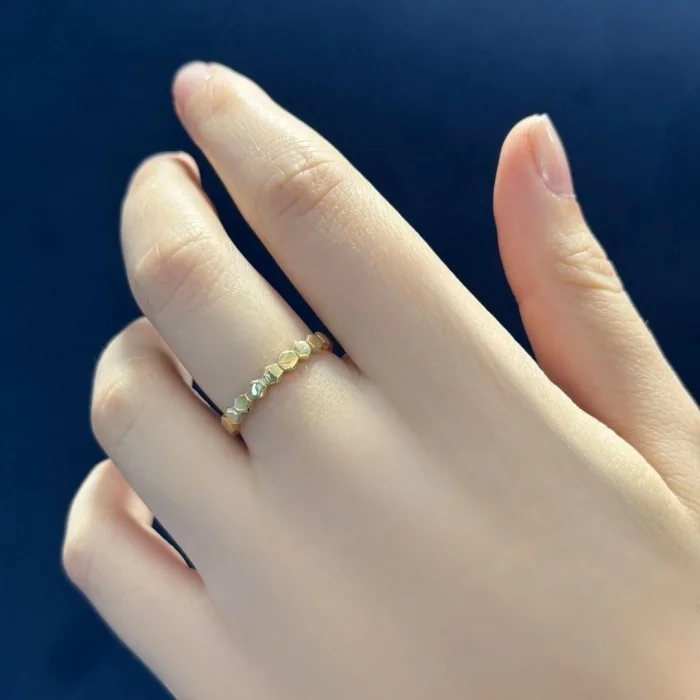 Minimal 14 Ayar Altın Yüzük