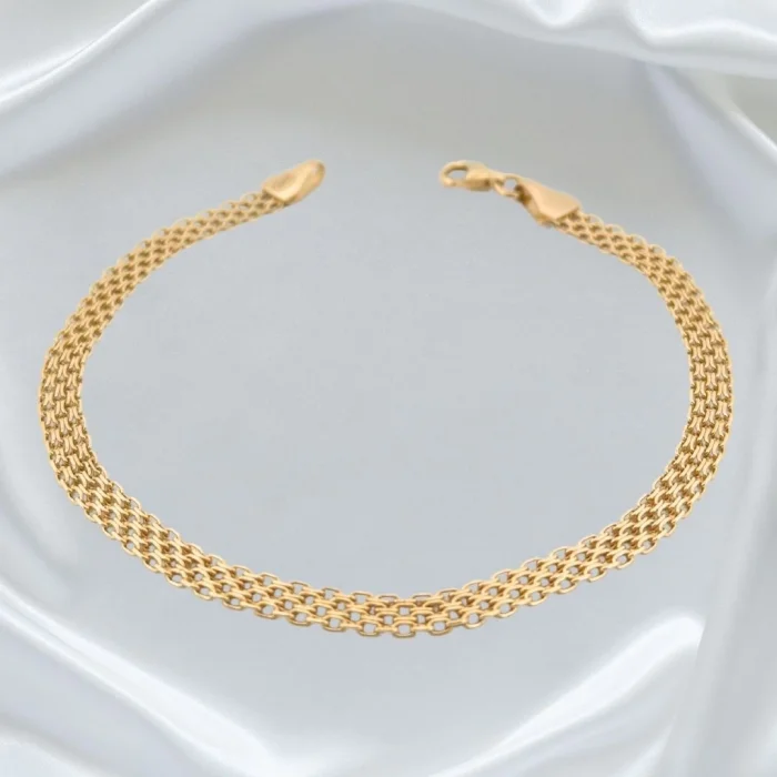 MODERN BİSMARK 14 AYAR ALTIN BİLEKLİK