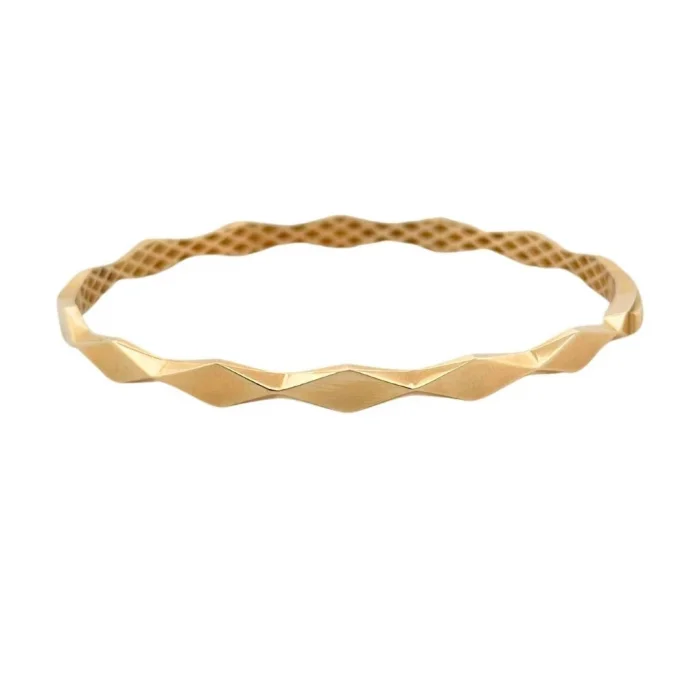 PRİZMA 14 AYAR ALTIN KELEPÇE