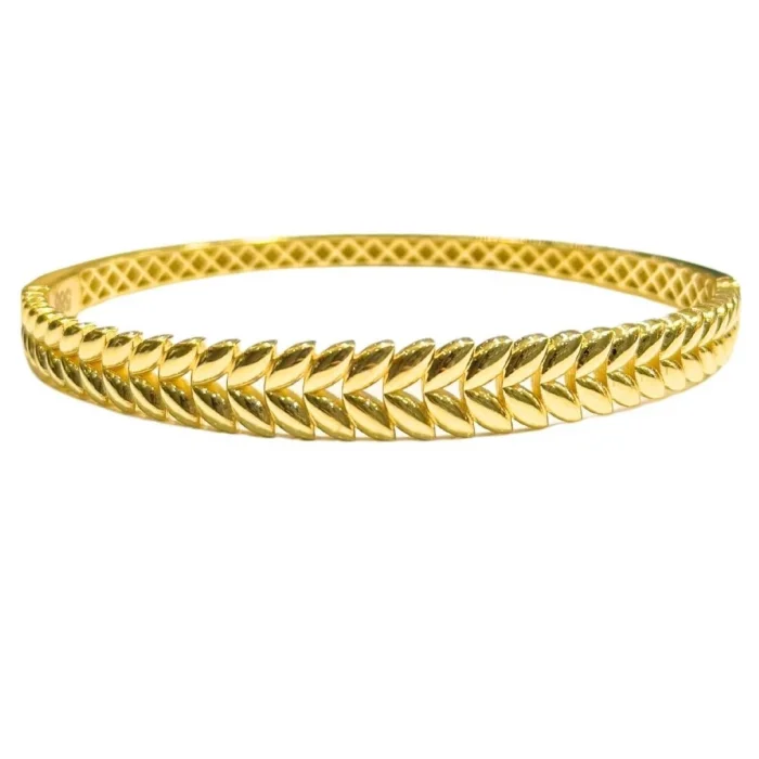 Süzme Başak 14 Ayar Altın Kelepçe