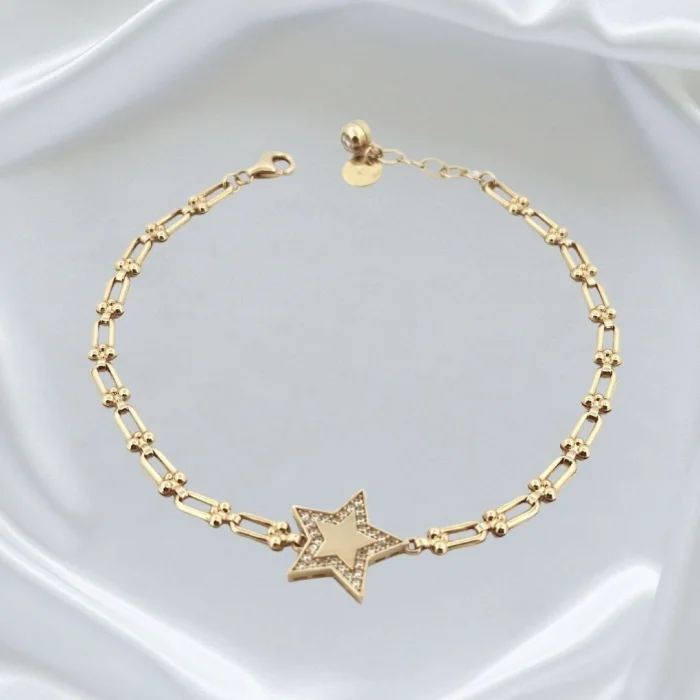 YILDIZLI ALTIN BİLEKLİK