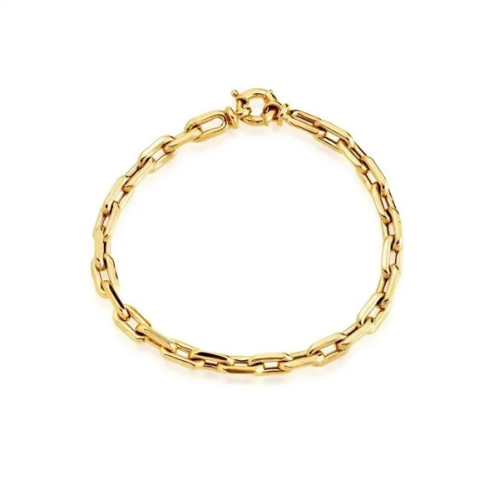 Zincir Modeli 14 Ayar Altın Bileklik