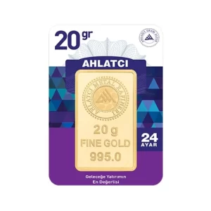 20 Gram 24 Ayar Külçe Altın