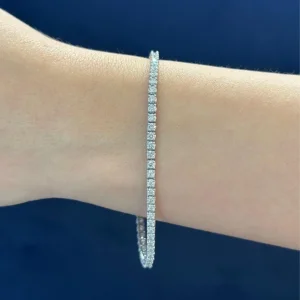 2.87 KARAT F RENK PIRLANTA SU YOLU BİLEKLİK