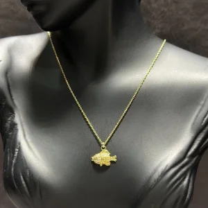 BALIK MODEL 14 AYAR ALTIN KOLYE