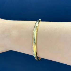 Bombeli 14 Ayar Altın Kelepçe