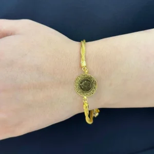 ÇEYREKLİ ALTIN BİLEKLİK