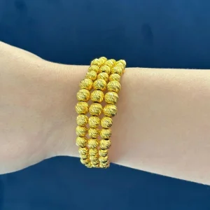 Dorika Toplu 14 Ayar Altın Kelepçe