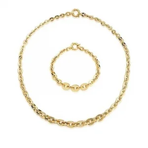 Efsane Tasarım Halka Köşeli Mini 14 Ayar Set