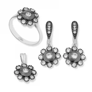 Gümüş Papatya Bayan Set