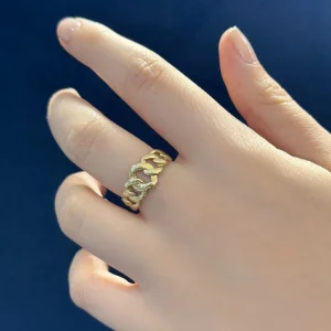 Gurmet Model 14 Ayar Altın Yüzük