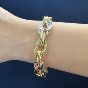 Hallow 14 Ayar Altın Bileklik