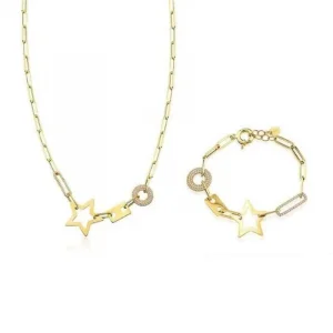 İkili  Yıldızlı 14 Ayar Set