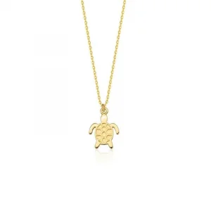 Kaplumbağa Kolye 14 Ayar