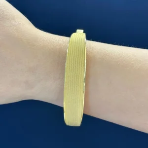 Özel Tasarım 14 Ayar Altın Kelepçe