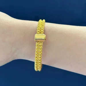 Tokalı Dorika 14 Ayar Altın Kelepçe