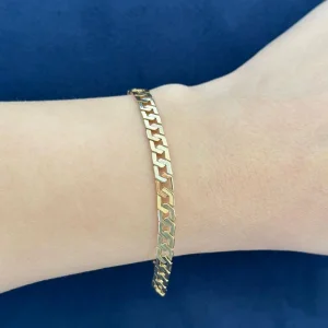 Vintage 14 Ayar Çocuk Bileklik