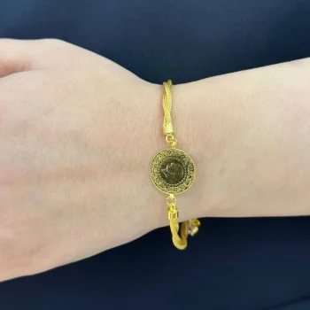 ÇEYREKLİ ALTIN BİLEKLİK