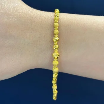 Dorika Toplu 14 Ayar Altın Bileklik