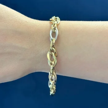 Hallow 14 Ayar Altın Bileklik