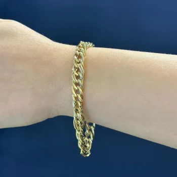 Hallow 14 Ayar Altın Bileklik