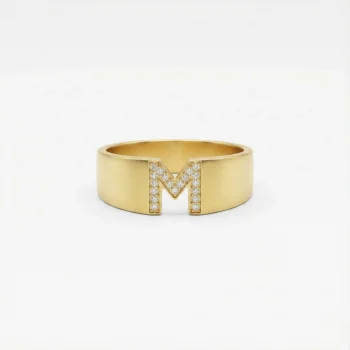 Harf Tasarım 14 Ayar Kolye