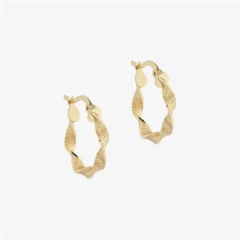 Kalem İşli Burma Modeli 14 Ayar Küpe