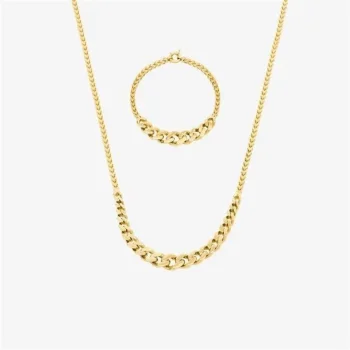 Ortası Kalın Zincir 14 Ayar Set