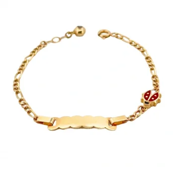 Özel Plaka 14 Ayar Çocuk Künye