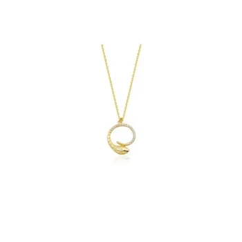 Sarmal Yılan 14 Ayar Kolye