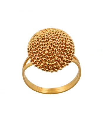 Mantar Model 14 Ayar Altın Yüzük