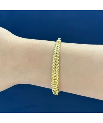 Süzme Başak 14 Ayar Altın Kelepçe