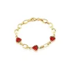 Mineli Çilekli 14 Ayar Çocuk Bilekliği
