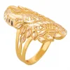 Yaprak Model 14 Ayar Altın Yüzük