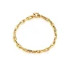 Zincir Modeli 14 Ayar Altın Bileklik